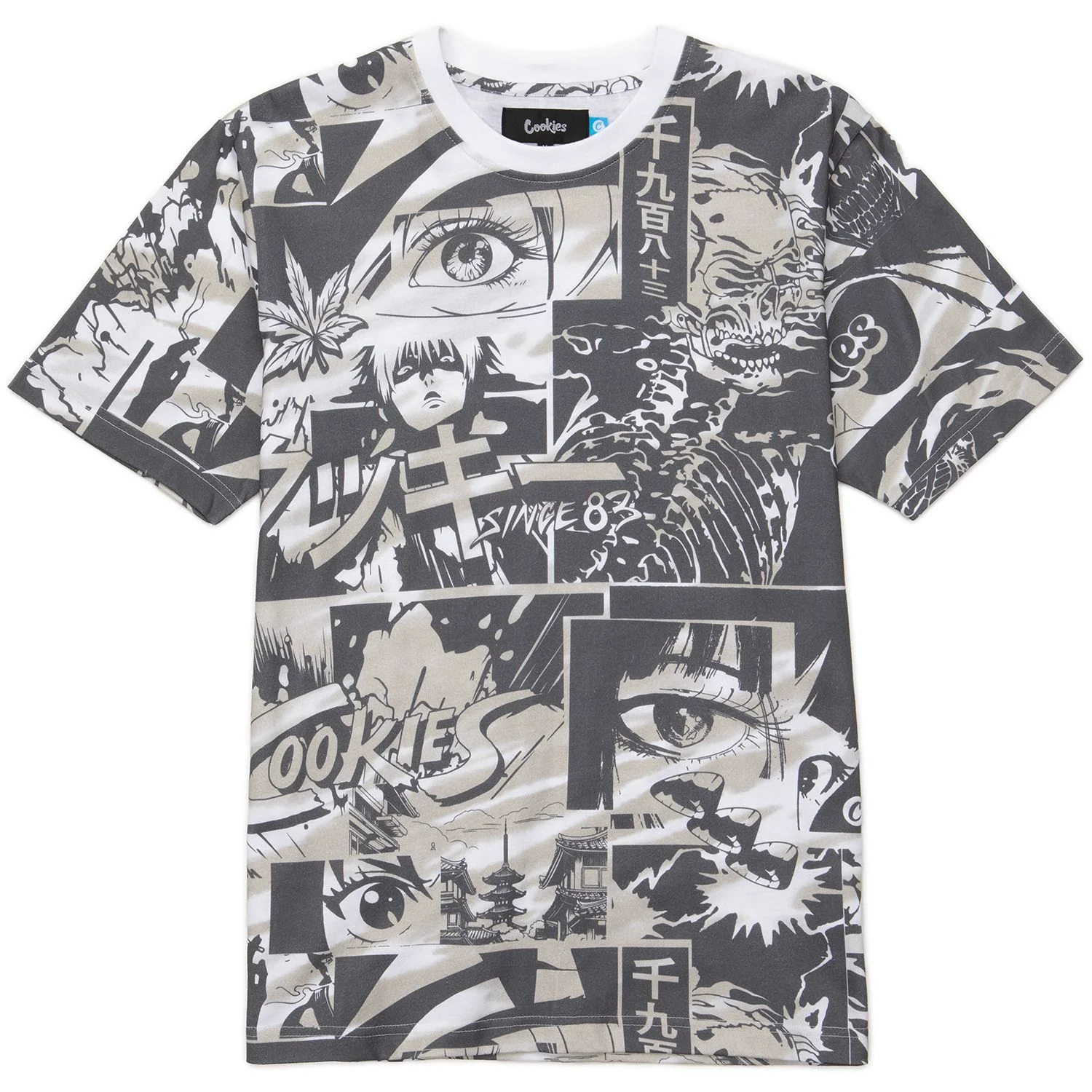 Tokyo Eyes All Over Print Knit