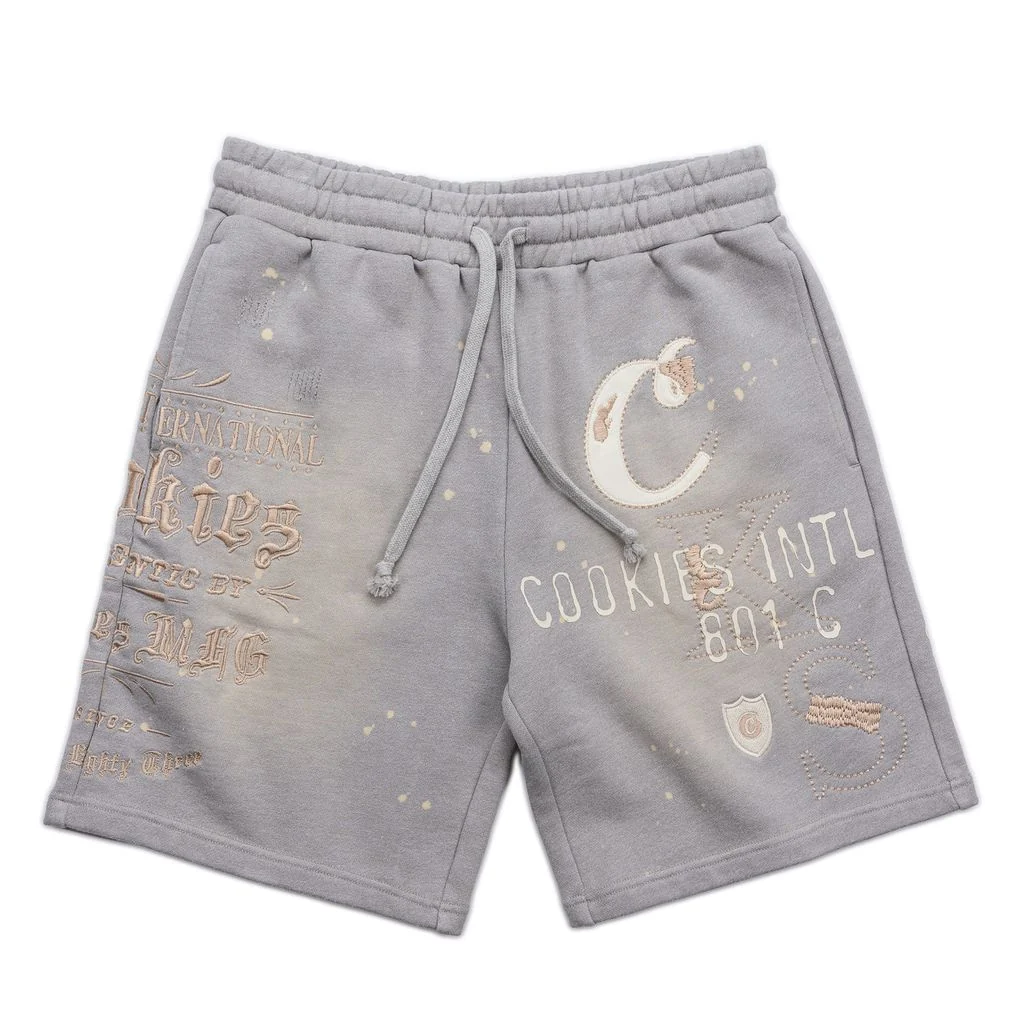 Gold Rush Distressed and Splattered Sweatshorts 5 Gold Rush Distressed and Splattered Sweatshorts