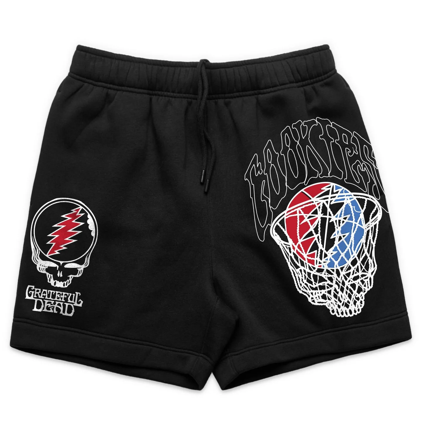 Cookies X Grateful Dead- Swish Printed Sweatshorts