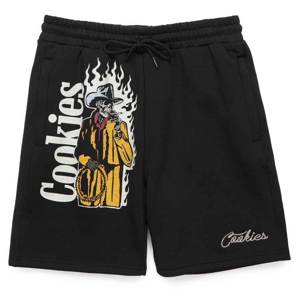 Muerte Rodeo Fleece Shorts 1 Muerte Rodeo Fleece Shorts