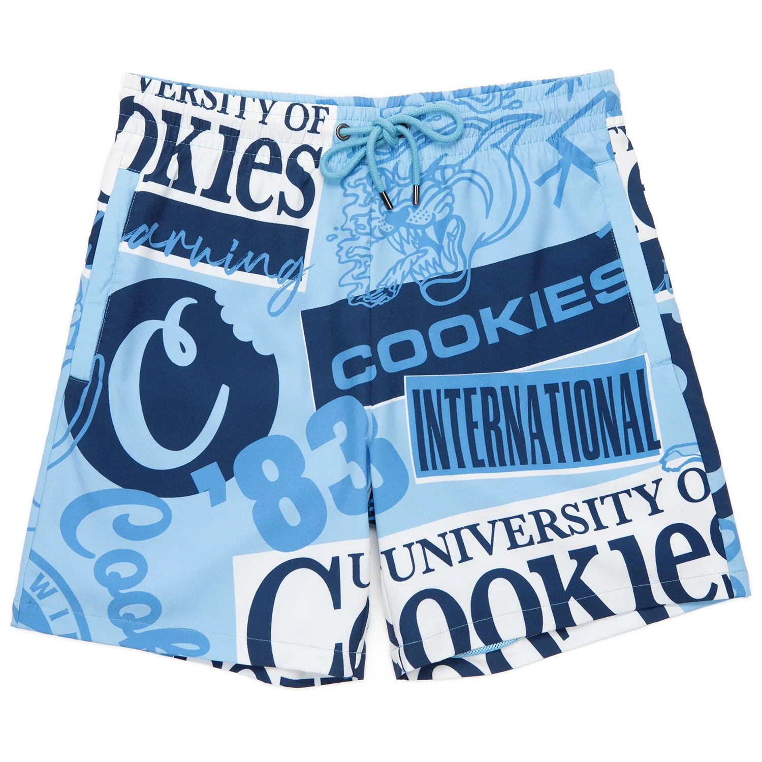 Higher Learning All Over Print Swim Trunks