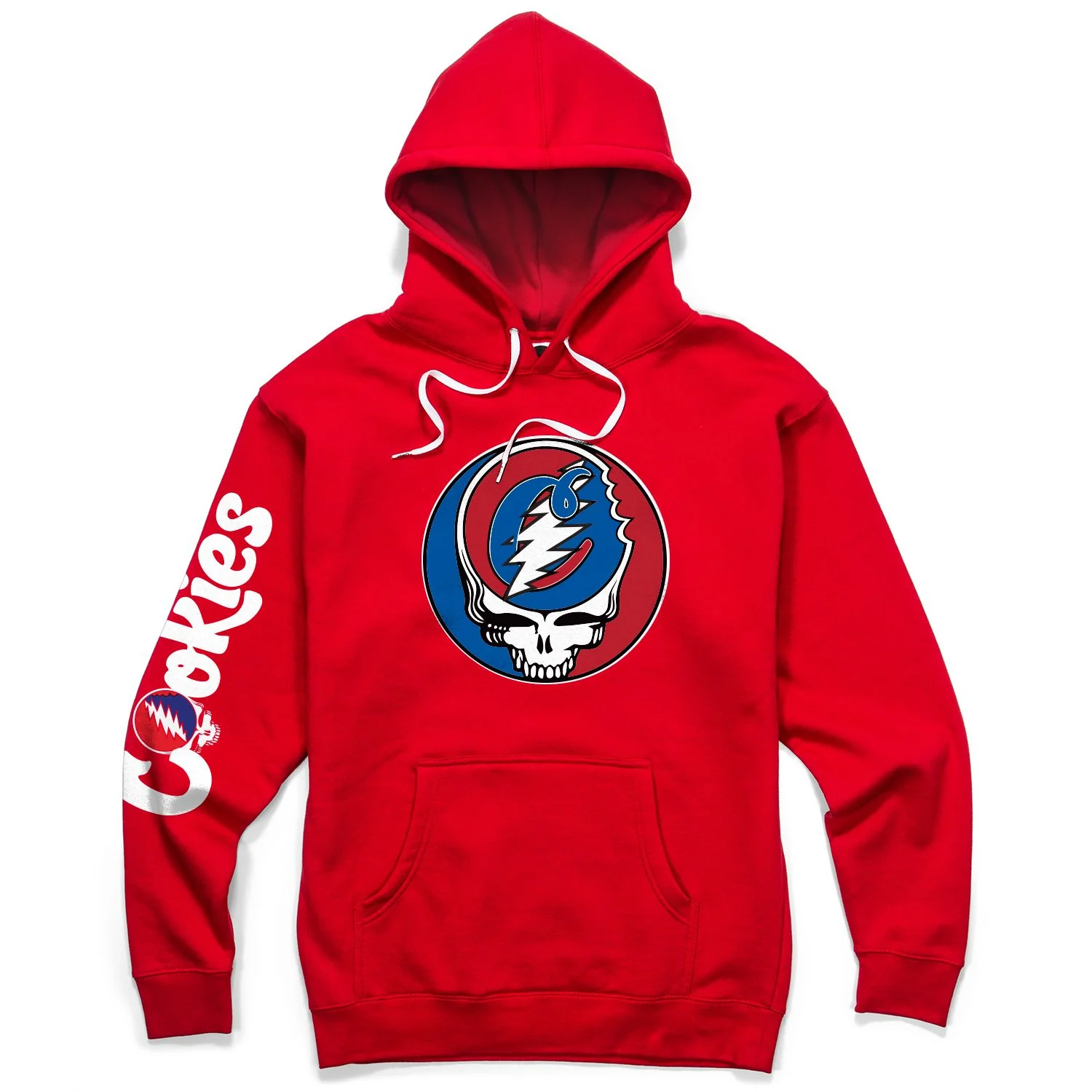 Cookies X Grateful Dead -Steal Your Face Pullover Hoodie 2 Cookies X Grateful Dead -Steal Your Face Pullover Hoodie