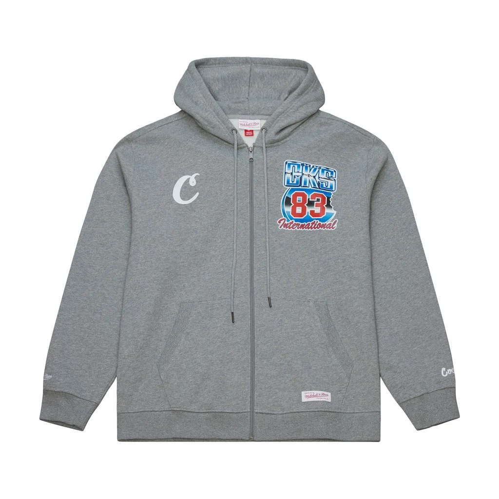 Cookies x Mitchell & Ness Full Zip Hoodie