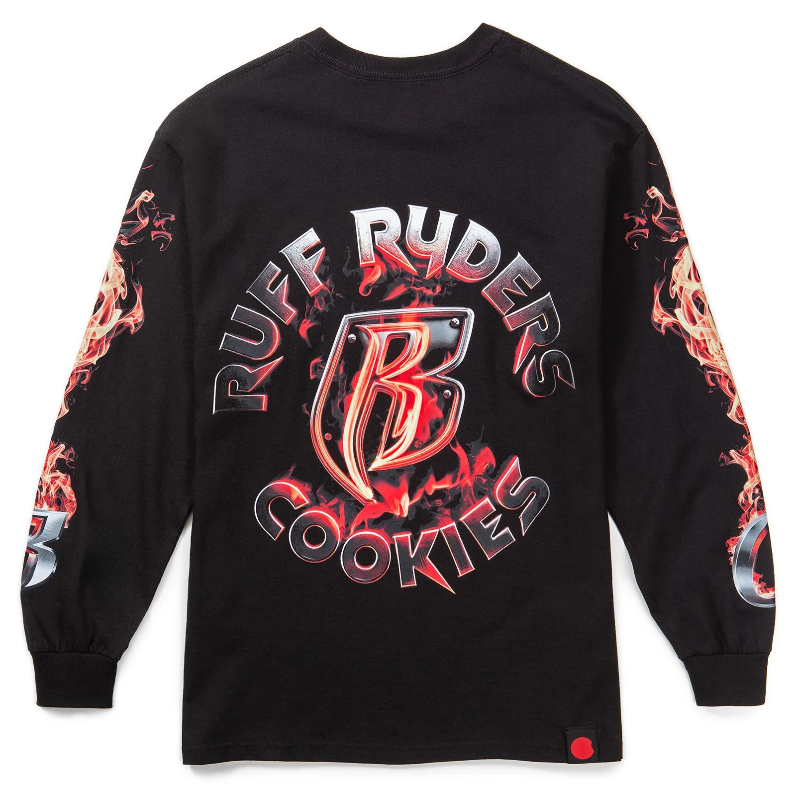 Cookies x Ruff Ryders Flame LS Tee