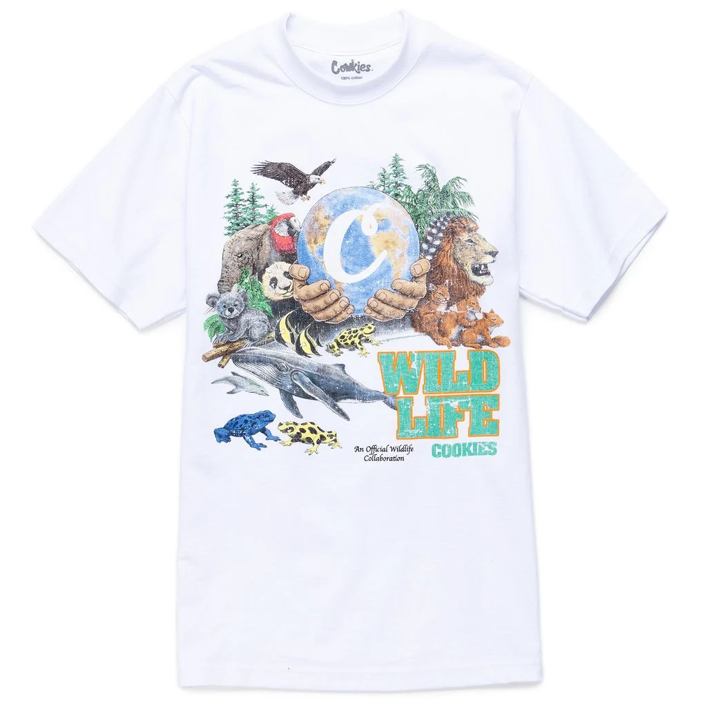 Cookies x Wildlife- Wildlife World Tee 1 Cookies x Wildlife- Wildlife World Tee
