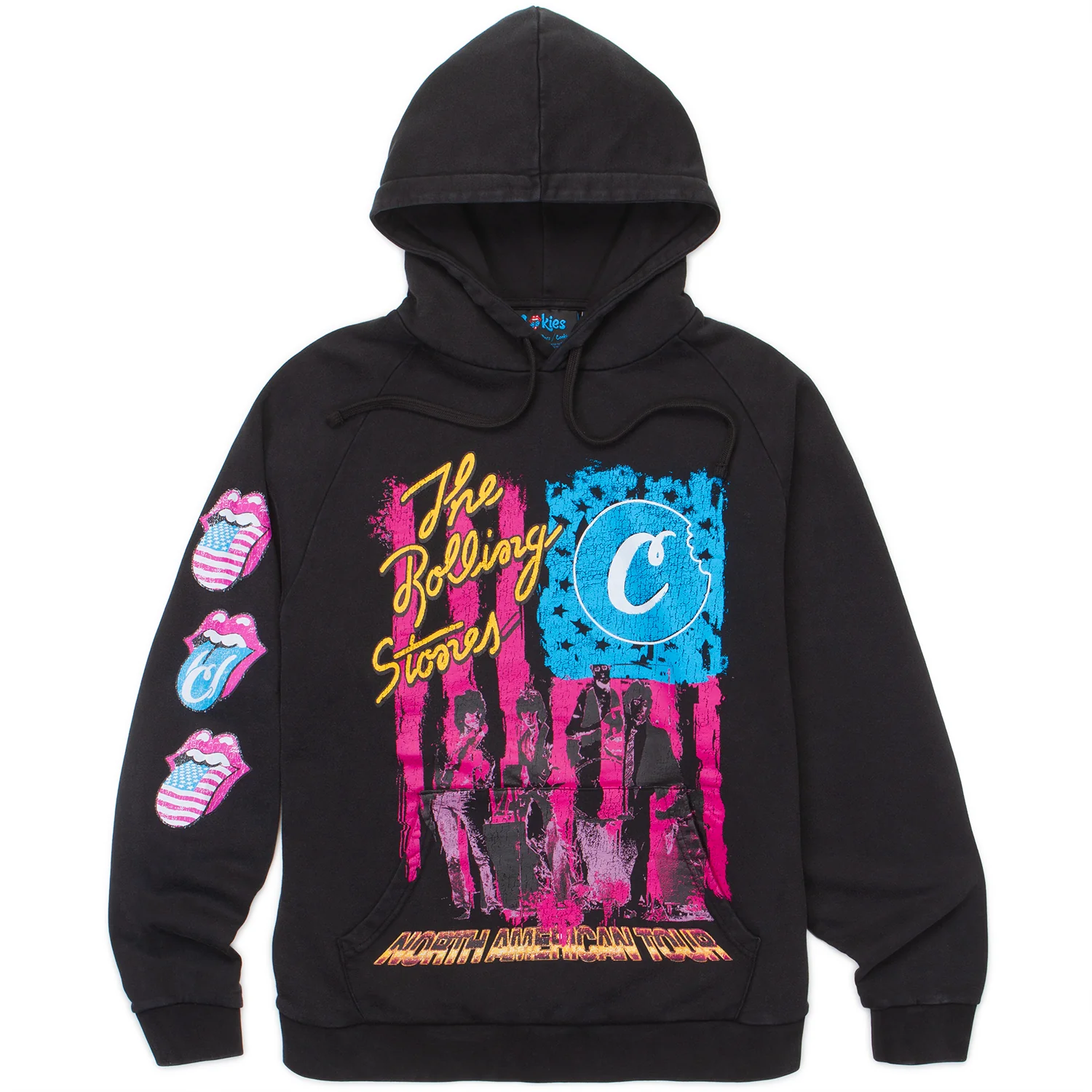 Flag Pullover Hoodie - Rolling Stones 1 Flag Pullover Hoodie - Rolling Stones
