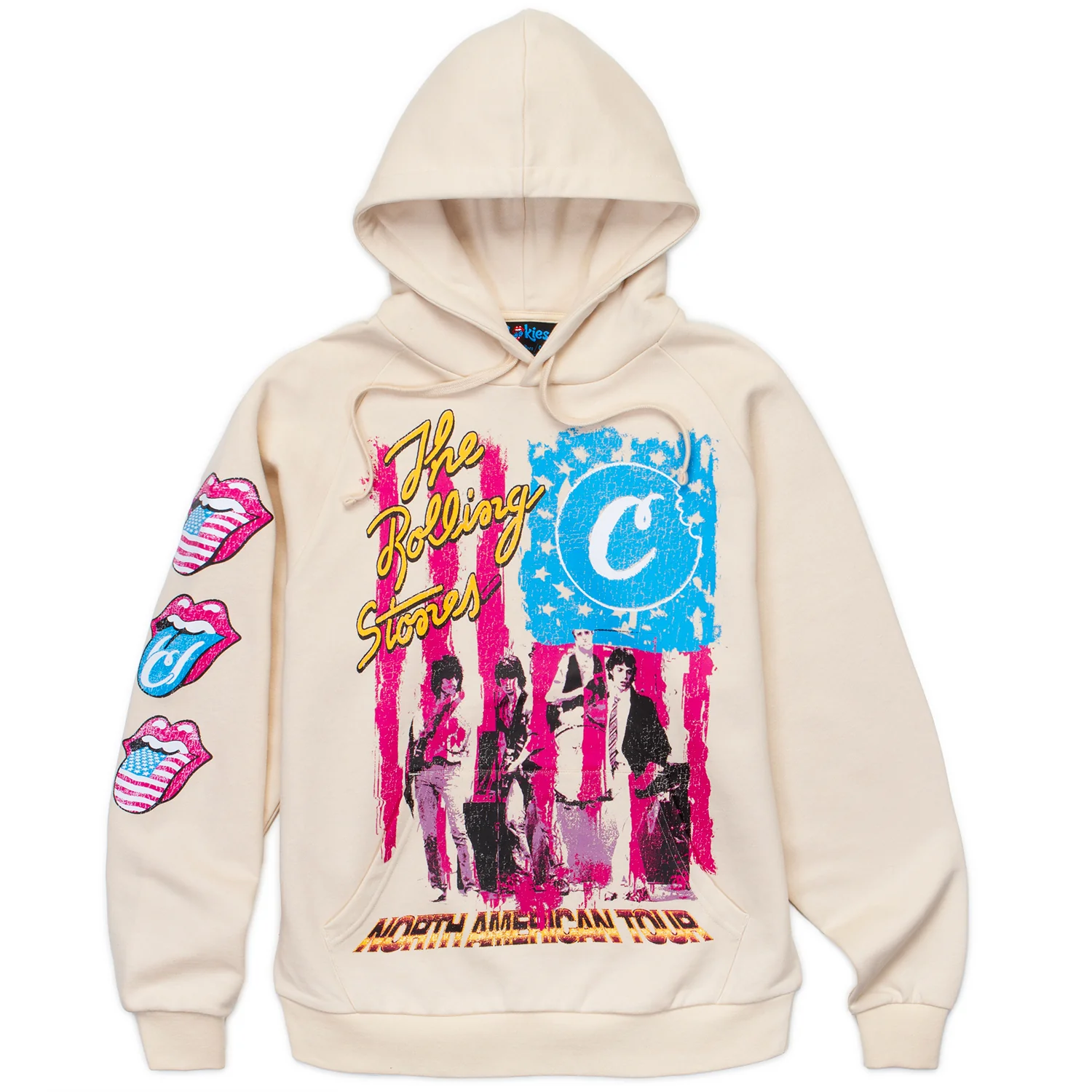 Flag Pullover Hoodie - Rolling Stones 2 Flag Pullover Hoodie - Rolling Stones