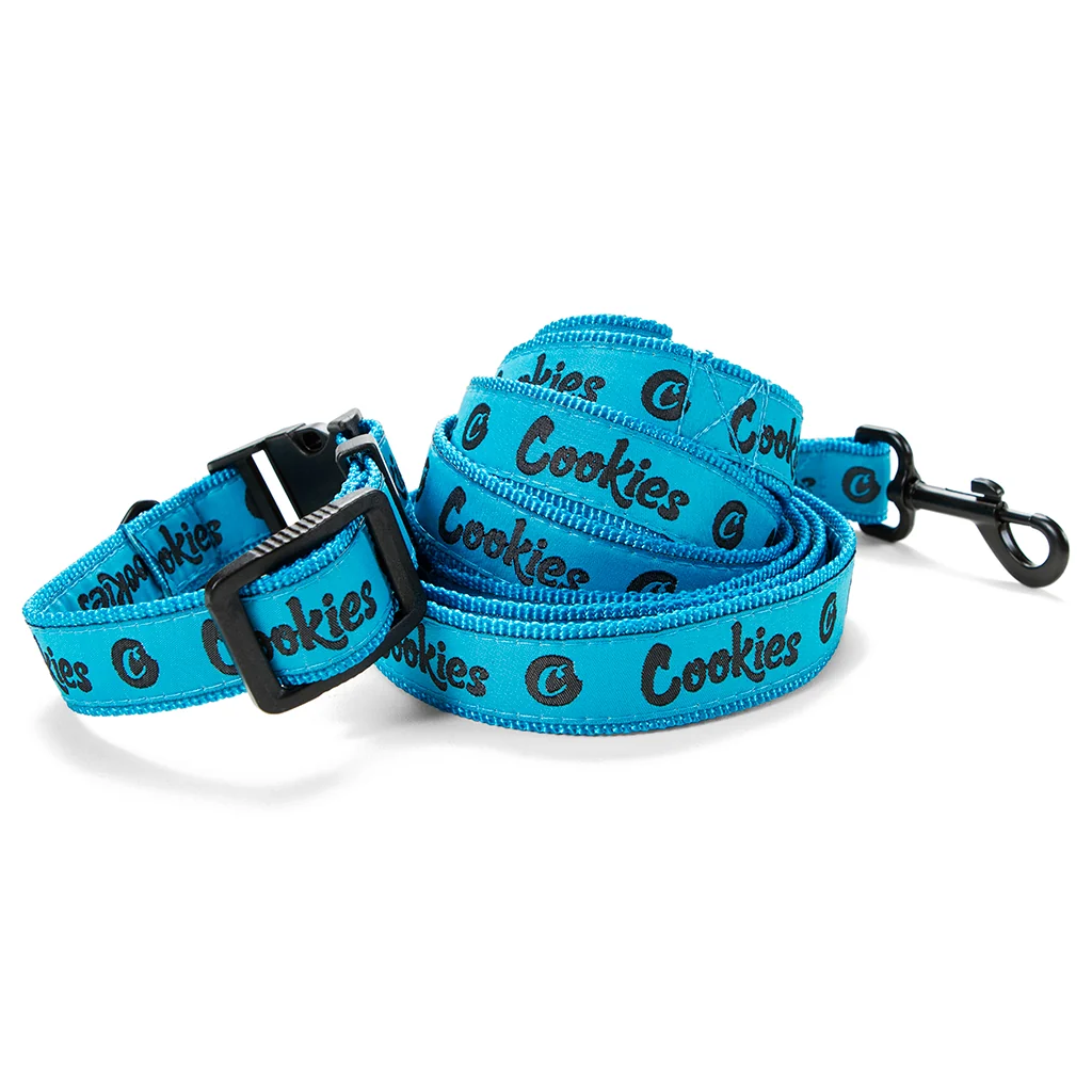 Cookies Original Logo Dog Leash & Collar 3 Cookies Original Logo Dog Leash & Collar