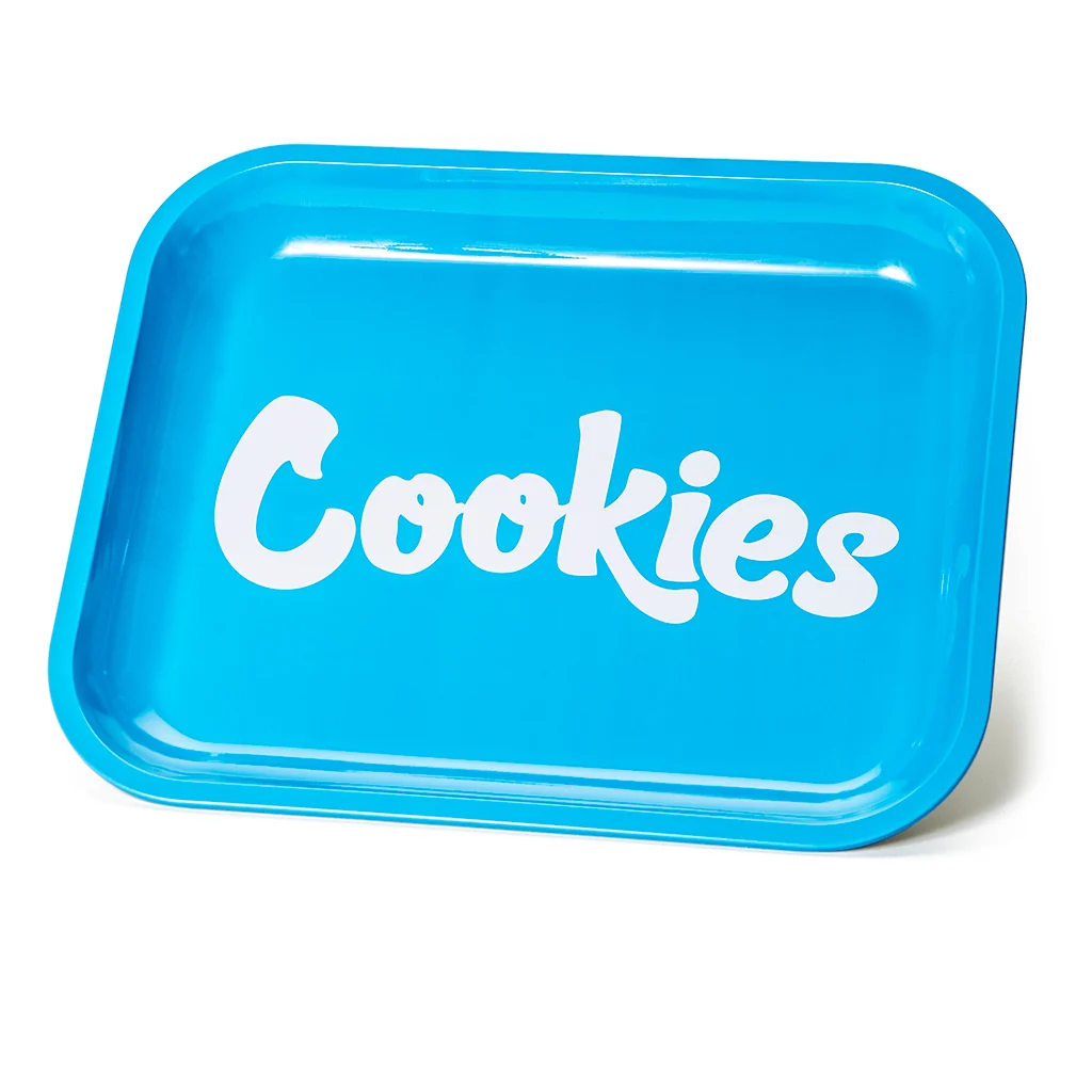 Cookies Blue Large Metal Tray 8 Cookies Blue Large Metal Tray