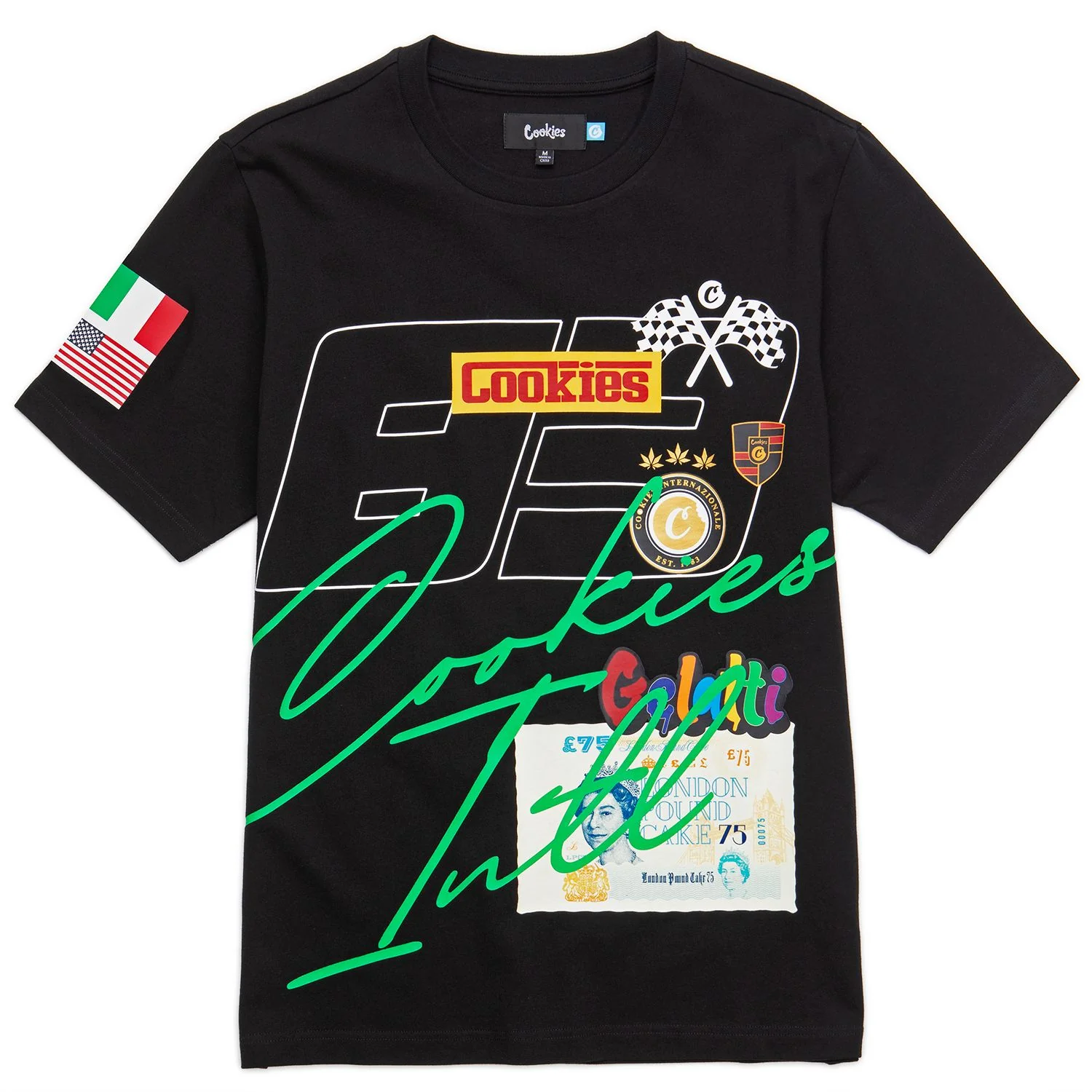 Lake Como Knit With Race Flag