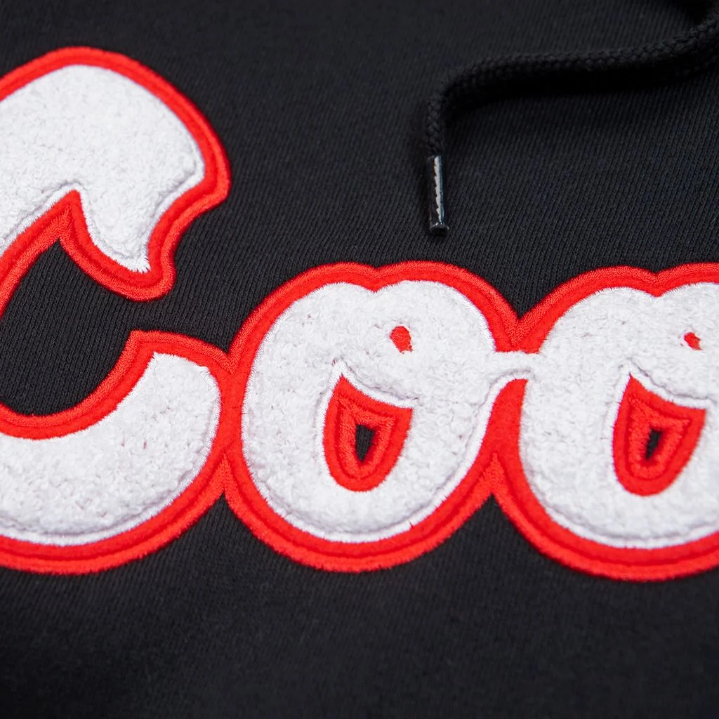 Original Logo Chenille Applique Zip Front Hoodie 2 Original Logo Chenille Applique Zip Front Hoodie