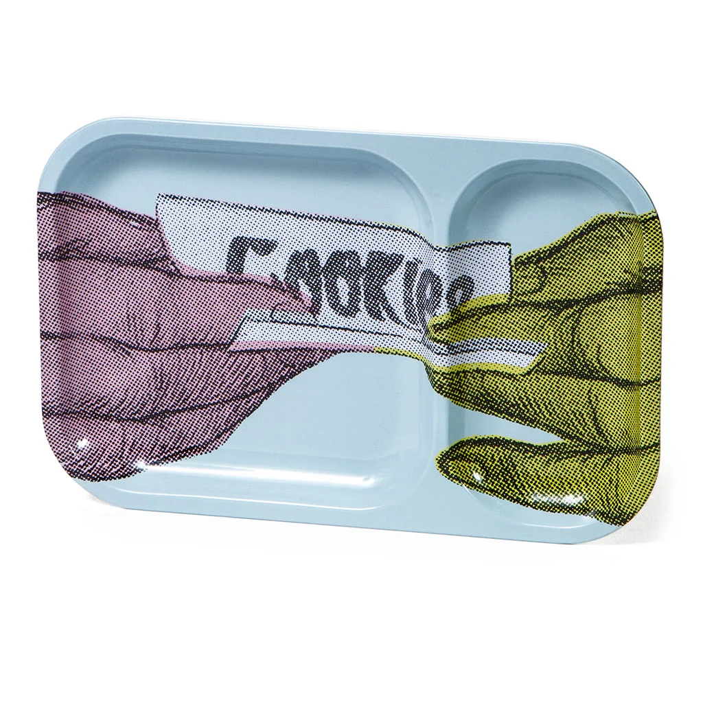 Roll Hal Metal Tray with Divider
