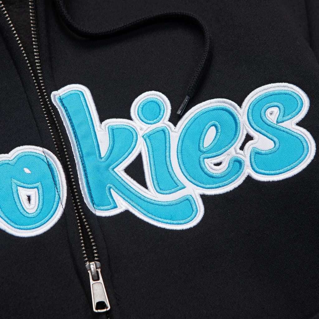 Original Logo Twill Applique Zip Front Hoodie 3 Original Logo Twill Applique Zip Front Hoodie