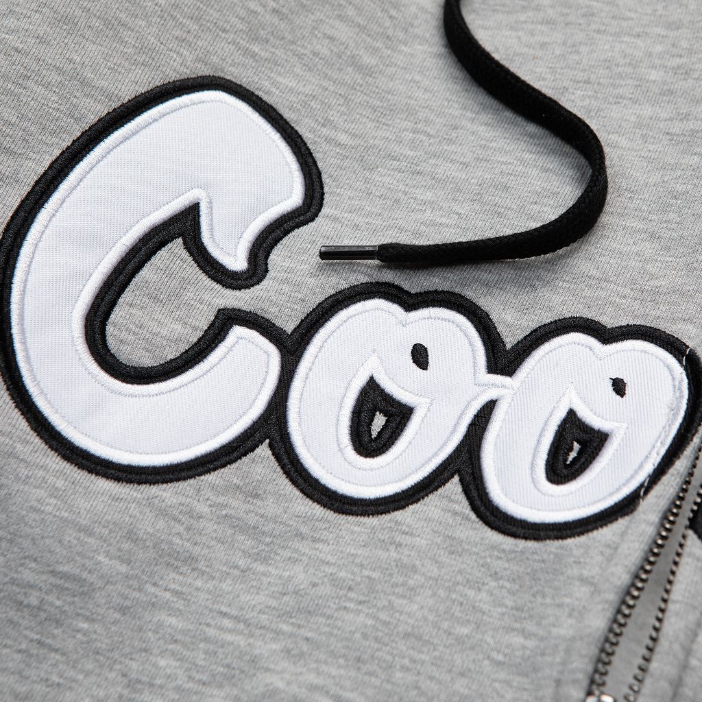 Original Logo Twill Applique Zip Front Hoodie 6 Original Logo Twill Applique Zip Front Hoodie