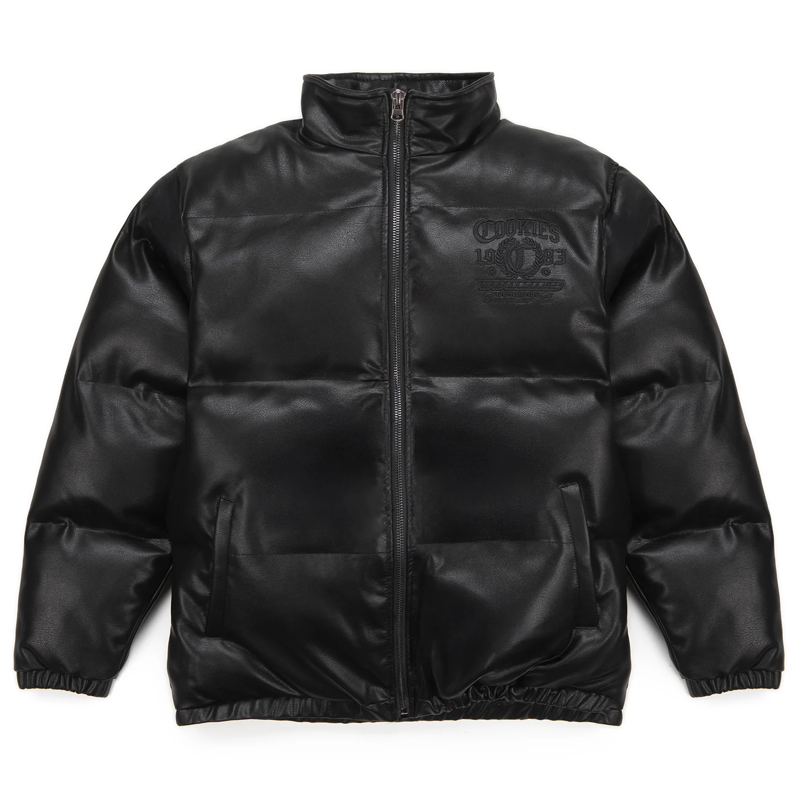 Paradise City Vegan Leather Puffer Jacket