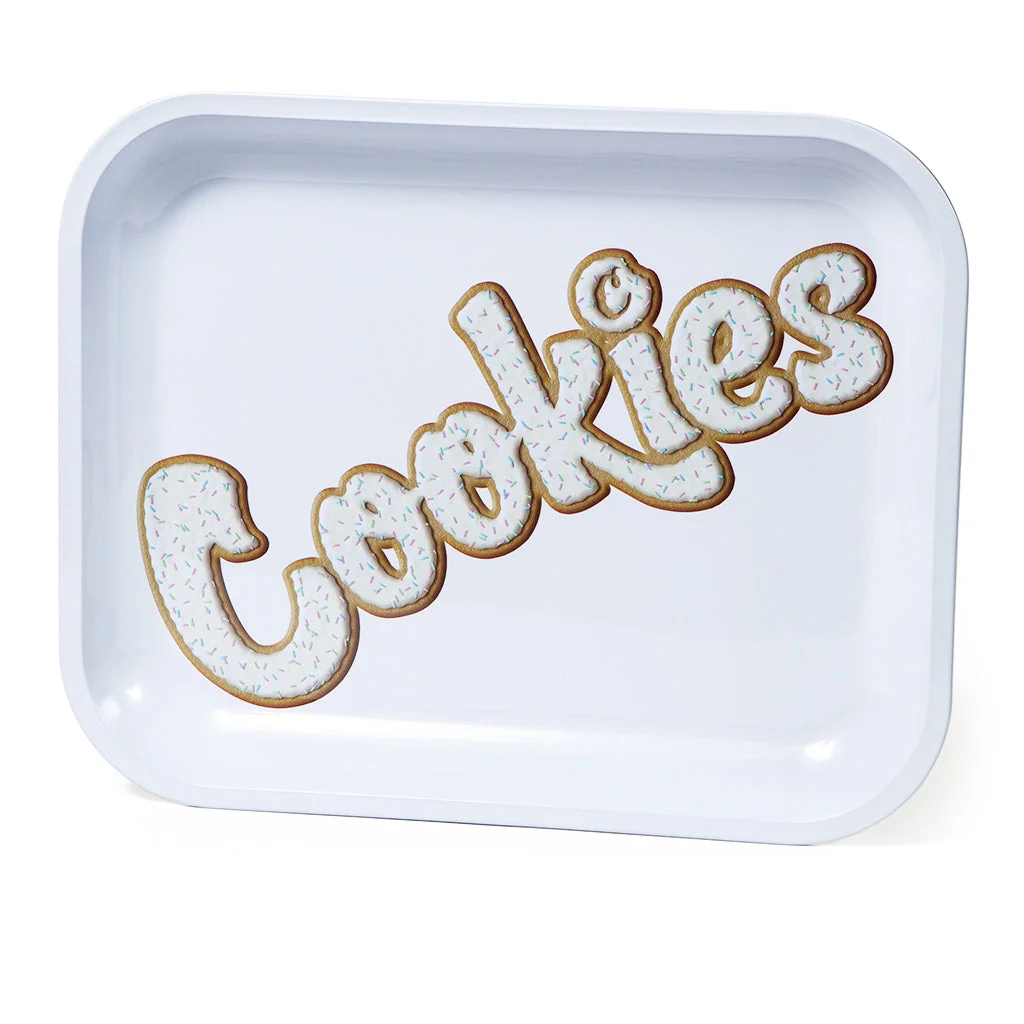 Cookies Sprinkles Large Metal Rolling Tray