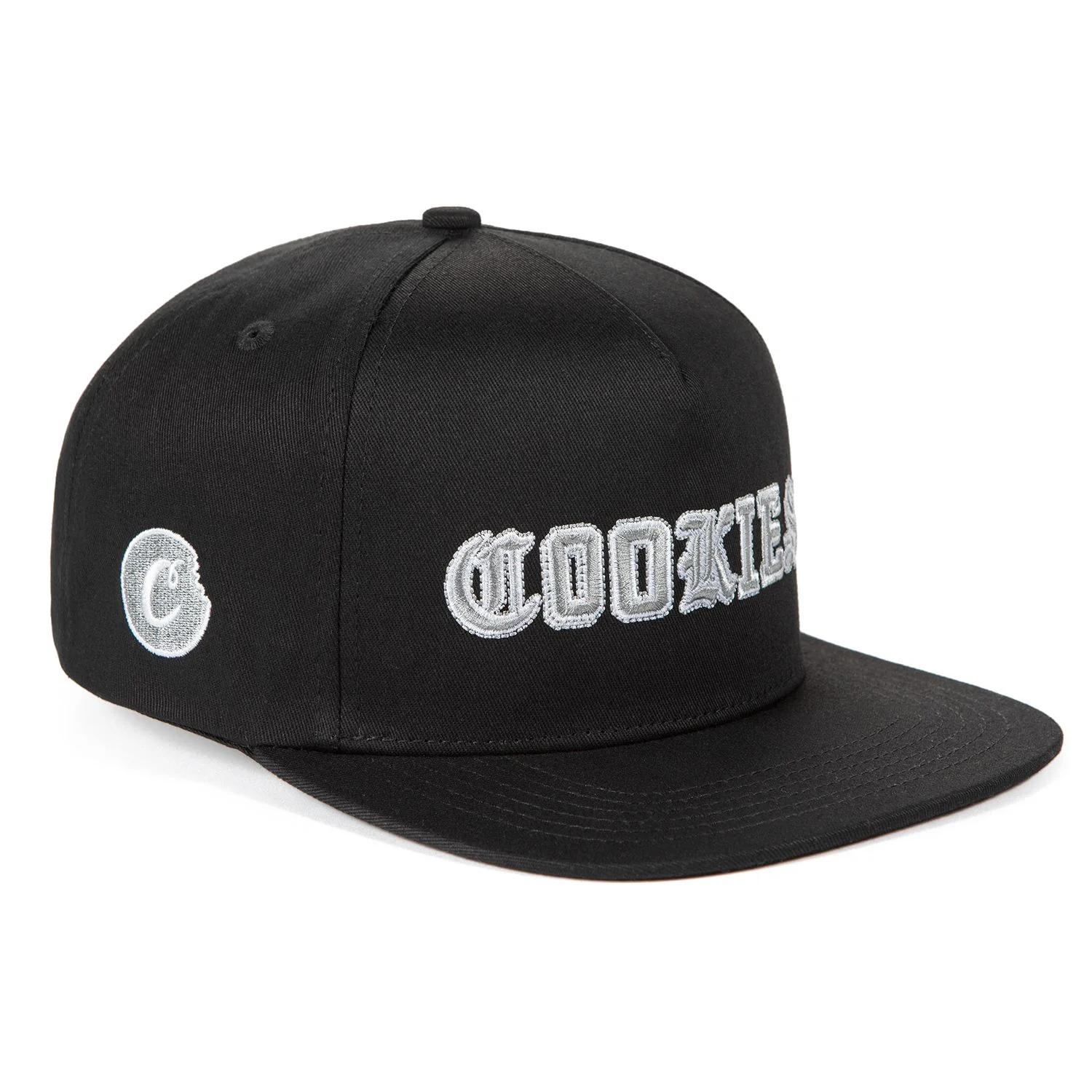 Cookies Athletics Olde English 5 Panel High Crown Snapback